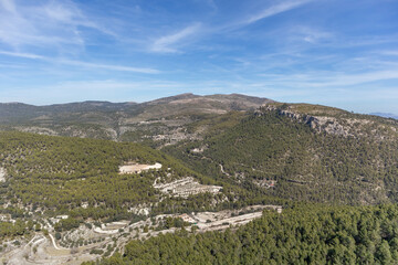 Mountains in the south of Spain. NAtional park in Alcoi Spain. 