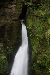 The waterfall at St Nectan's Glen Cornwall 