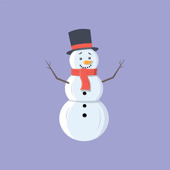 Snowman christmas snow winter holiday