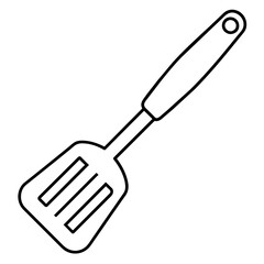 spatula isolated on white background