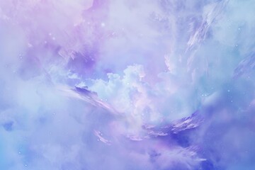 A stunning, ethereal cloud formation in a dreamy sky, with vibrant hues blending into a fantasy-like atmosphere.