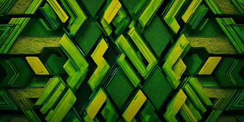 Grüne Cyber-Dimension: Geometrische Verzerrung und digitale Struktur