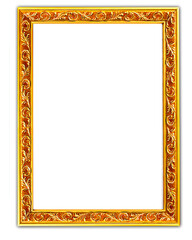 Golden Frame PNg