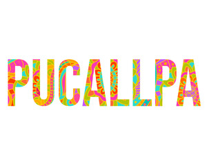 Pucallpa, Peru creative name design