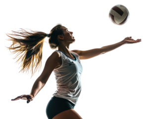 PNG Female professional volleyball player sports adult determination