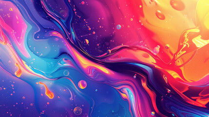 Abstract, colorful covers with liquid shapes. Vibrant gradients and modern illustrations.