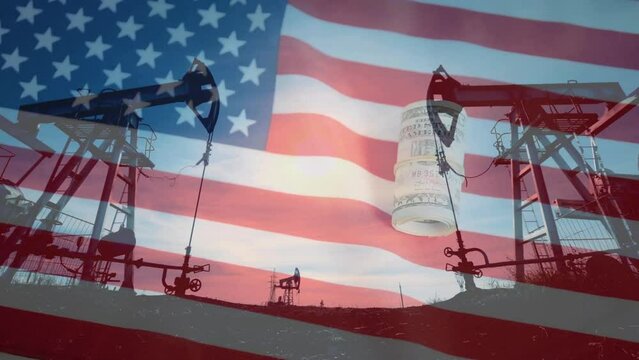 Petrodollar petro dollar american flag dedollarisation 