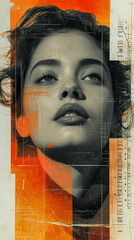 A Collage of Diverse Styles. Print Media Imaginative Compositions