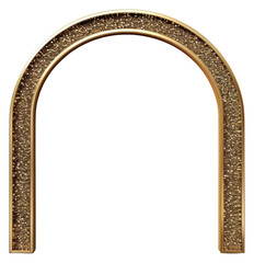 Frame glitter arch pillar shape architecture arched