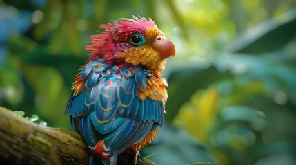 Obraz premium Newly Discovered Invisible Bird with Remarkable Sound Mimicry Abilities Sparks Scientific Intrigue