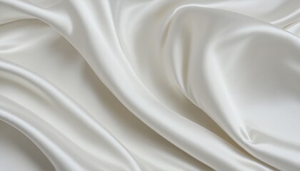 White Silk Background in Bright Colours 
