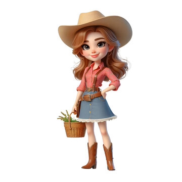 recommend clip art: Vibrant Western Wild West Cowgirl with Hat Colored Png & Jpg Art Clipart Graphic