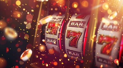 casino slot machine 777 winner