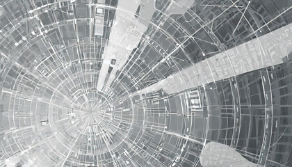 Obraz premium white and gray technological background