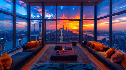 Luxurious Penthouse with Spectacular City View