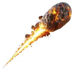 Obraz premium PNG A meteor light fire smoke pipe