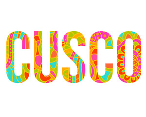 Cusco,Peru creative name design