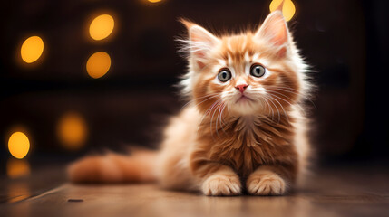 the most beautiful kitten - obrazy, fototapety, plakaty