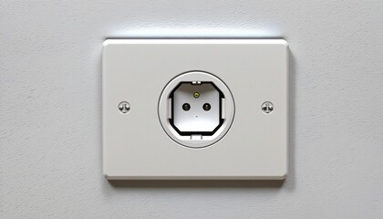 electrical outlet on wall in Bright Colours 