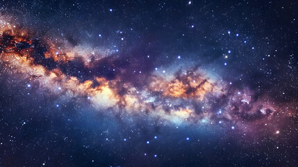 Ineffable Grandeur: The Luminous Wonders of the Milky Way Galaxy from Outer Space