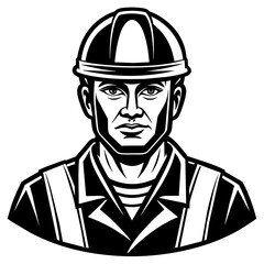 worker with helmet