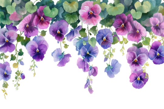 PNG Pansy blossom flower nature