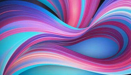 3D Abstract Background in bright colours 