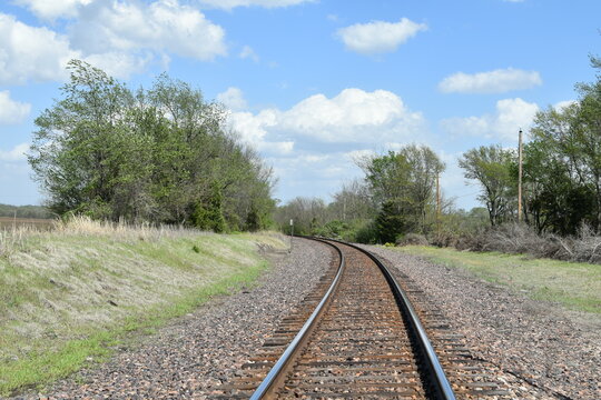 Rural Train Tracks