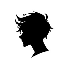 Young man anime style character vector illustration design.
