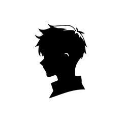 Young man anime style character vector illustration design.