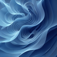 abstract blue wave background