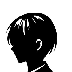 Young man anime style character vector illustration design.
