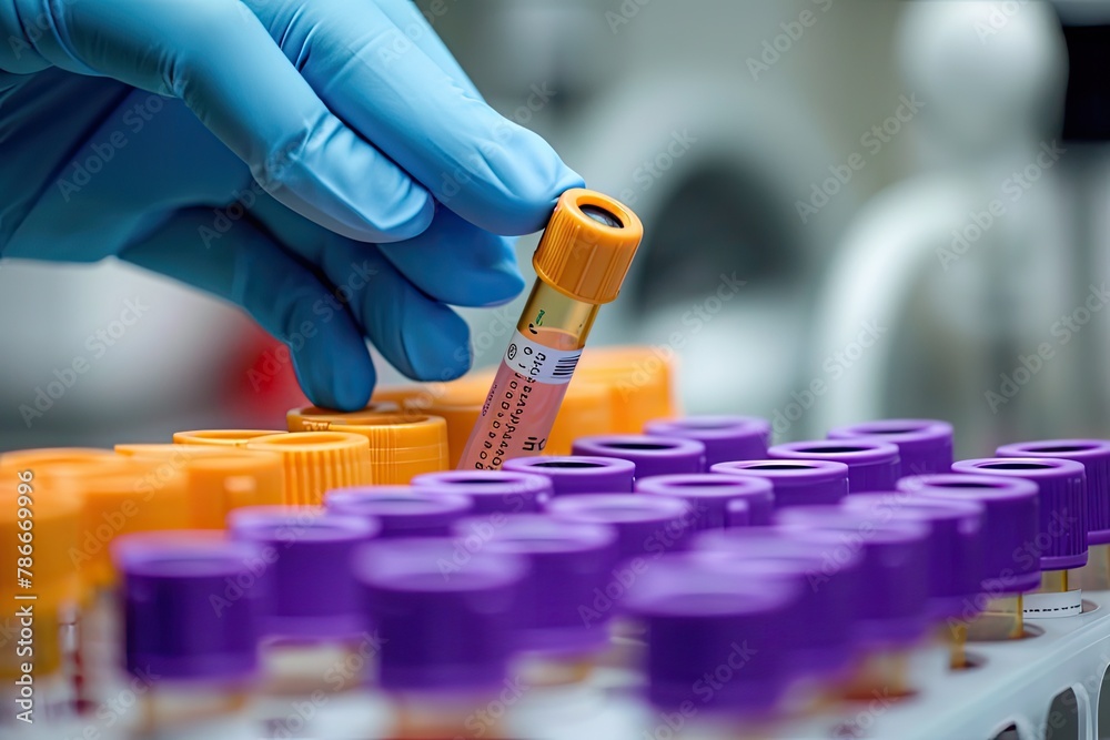 Aufkleber hiv test screens for the presence of the human immunodeficiency virus, crucial diagnostic tool for d