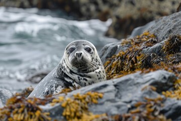 Hardy and adaptable seals in polar and temperate waters, Resilient seals navigating icy polar regions and temperate waters