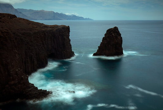 Serene seascape at Playa de los Roques