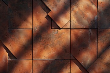 Detailed close-up of a brick wall texture, perfect for backgrounds or architectural designs