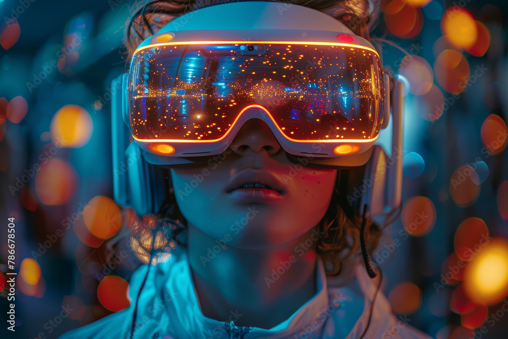 Poster an imaginative virtual reality experience pushing the boundaries of immersive storytelling and inter