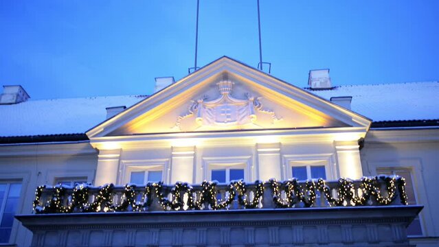 Potocki Palace at Krakowskie Przedmiescie, Warsaw