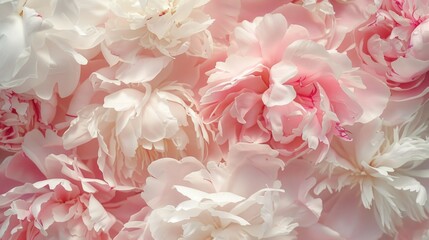 Close up of pink and white flowers, perfect for floral backgrounds