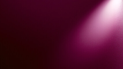 Fototapeta premium Burgundy deep red light background banner with space