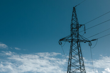 power line tower - 786684325