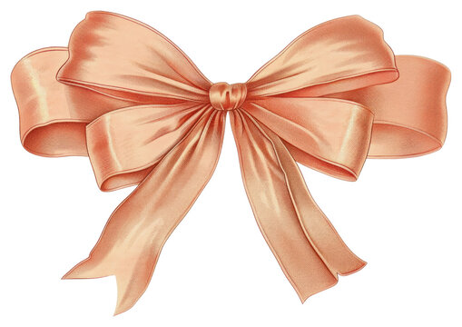 PNG Vintage illustration of ribbon bow paper backgrounds celebration