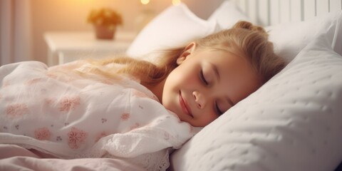 calmly sleeping child Generative AI