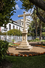 Denkmal Cruz de Montañés auf der Plaza de la Iglesia