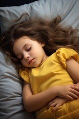 calmly sleeping child Generative AI
