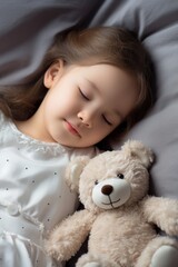 calmly sleeping child Generative AI