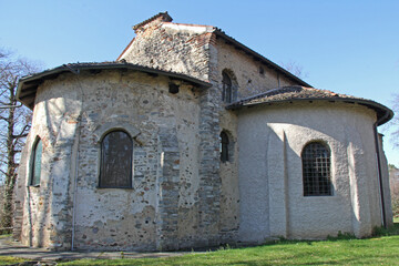 abside della chiesa di Santa Maria Foris Portas; Castel Seprio (Varese)
