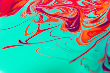 Abstract vivd wavy object. Abstract dynamic background. Futuristic swirling lines