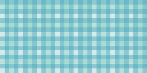 Gingham pattern seamless Plaid repeat in blue Design for print, tartan, gift wrap, textiles, checkered background for tablecloth