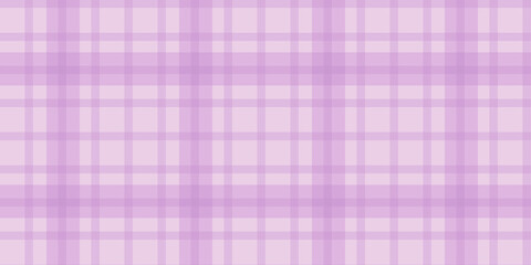 Purple Gingham seamless pattern. Texture from rhombus, squares for - plaid, tablecloths, clothes, shirts, dresses, paper, bedding, blankets, quilts and other textile products. illustration.